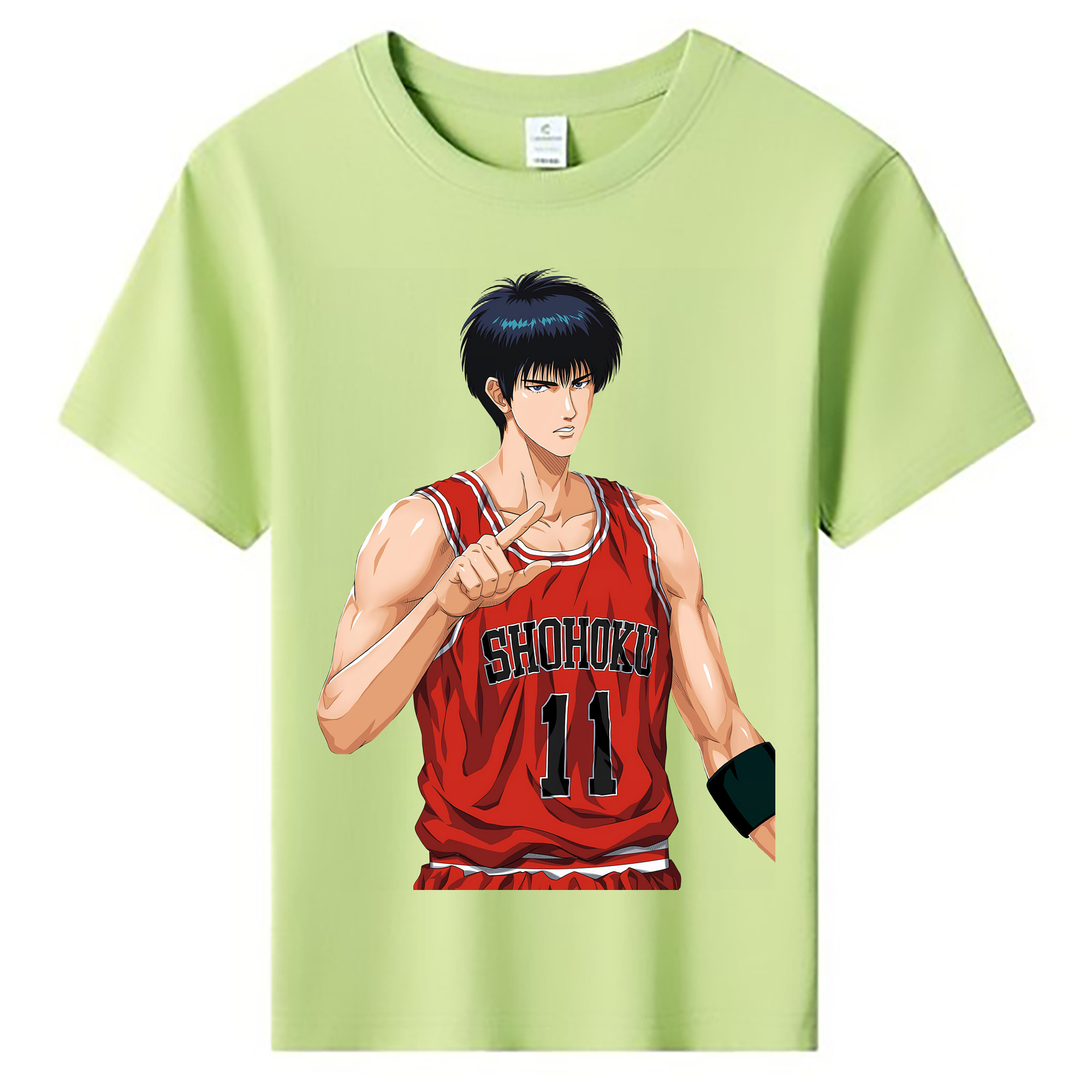 （画像用） SLAM DUNK／スラムダンク 綿100％キッズTシャツ（フロントプリント）